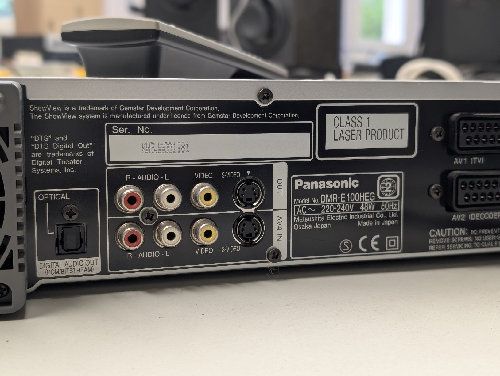 Panasonic Registratori: Panasonic DMR-E100H DVD Recorder - und Harddisk – Usato da Breitenbach venduto da Dribbel 8