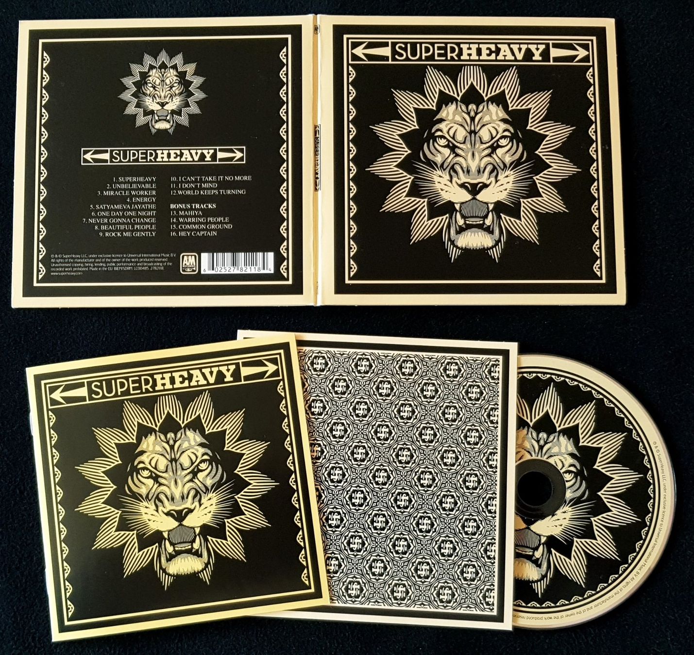 CD: SuperHeavy - SuperHeavy - 2011 - Digipak - Deluxe Version – Usato da Uster venduto da Zardodel