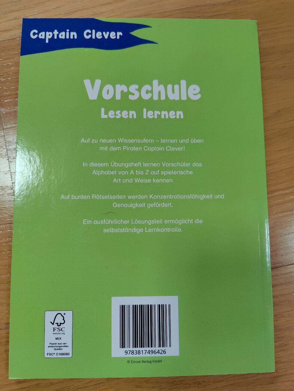 Libri: Captain Clever - Vorschule Vorbereitung – Usato da Sulzbach venduto da isojic 4