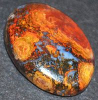 Cabochon L-8102 – Marokkanischer Nahtachat 27x19mm