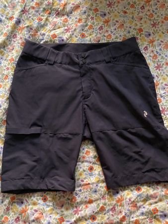 Peak Performance hiking Shorts dark blue size S women's new