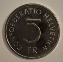 Pièce commémorative 5 Francs Suisse 1976
