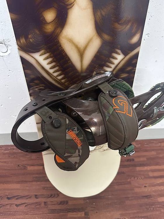 Snowboard von Nitro mit Burton Bindung 4