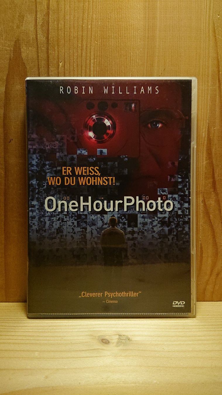 Tutti i DVDs: ONE HOUR PHOTO DVD mit Robin Williams – Usato da Wilderswil venduto da Exebub