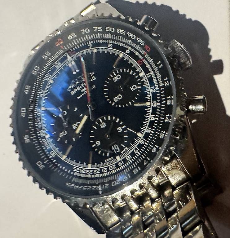 Montres: Breitling Navitimer B01 46 Blau Blau Silber Mint – D'occasion à Basel par ninenintynine 3