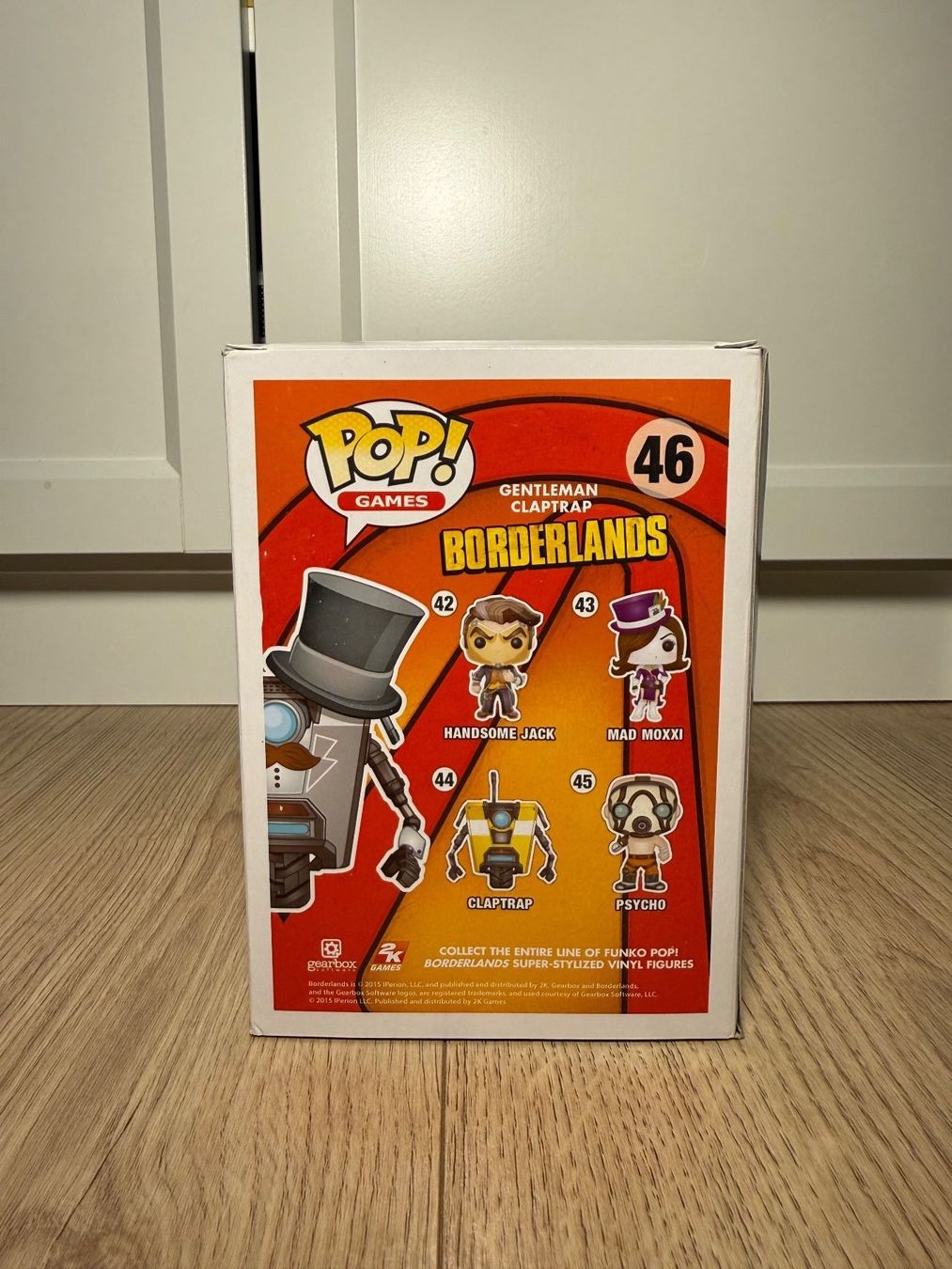 Funko Figuren: Funko Pop Borderlands 46 - Gentlemen Claptrap – Neu (gemäss Beschreibung) aus Chiggiogna von TheLegend88 1