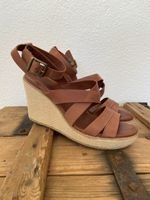 Timberland Sandalen Keilabsatz Braun Gr.39