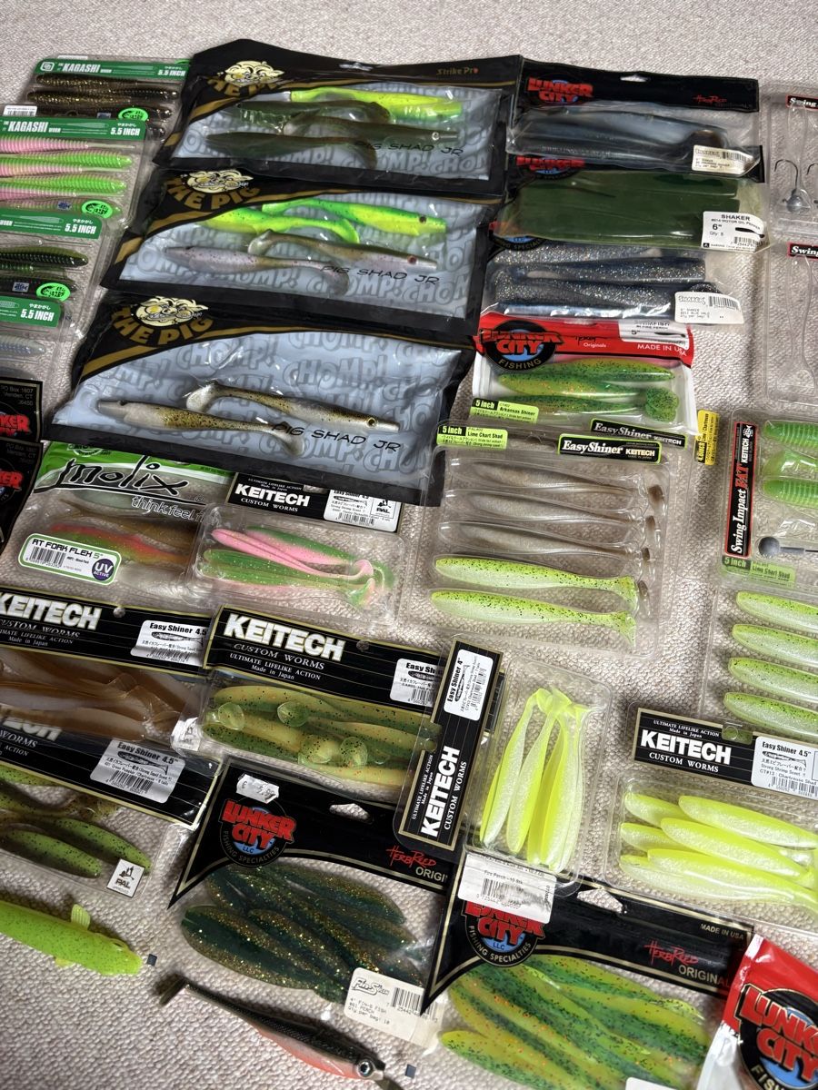 Köder: Hecht Zander Gummifisch Set – Gebraucht aus Murgenthal von IceXcube 5