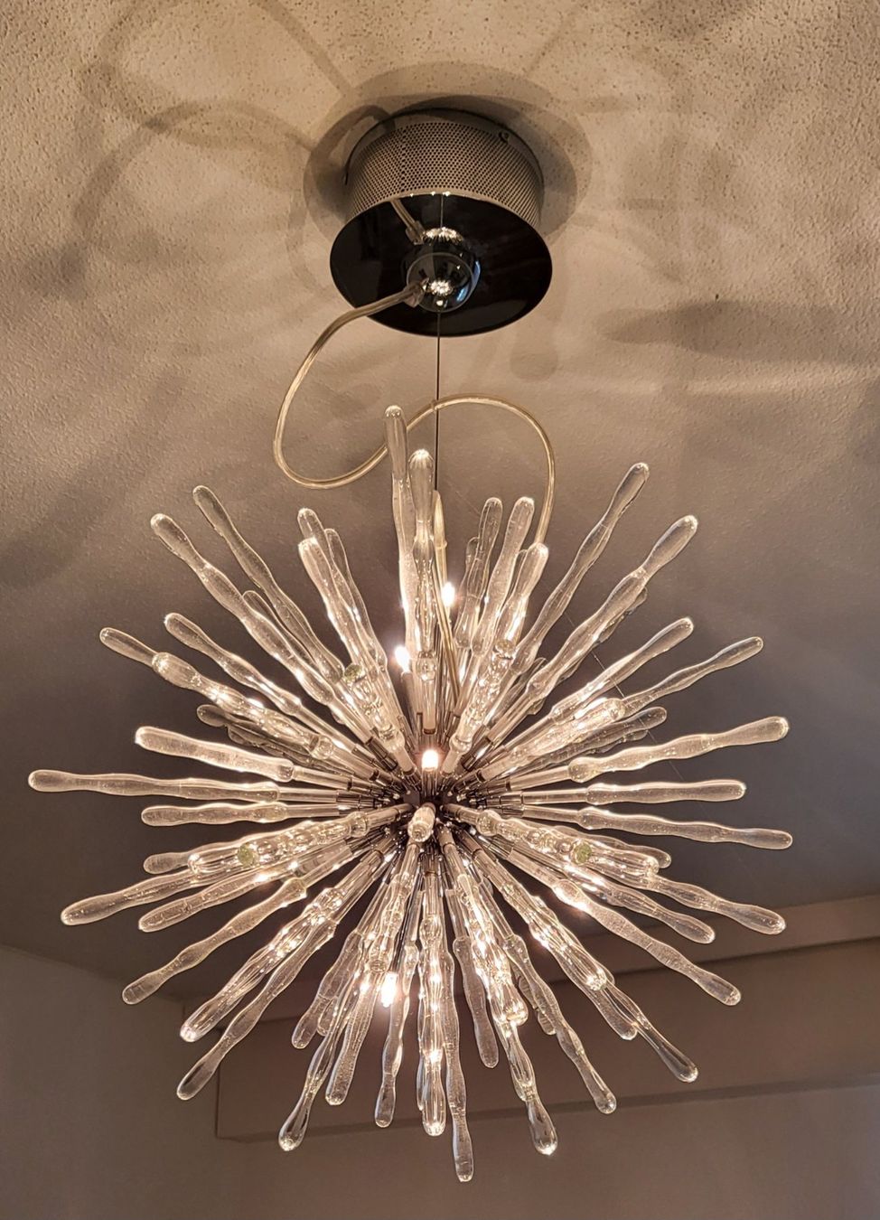 Lustres & lampes de plafonds: Deckenleuchte mit vielen Glasstangen – D'occasion à Adlikon b.Regensdf par YvZi 1