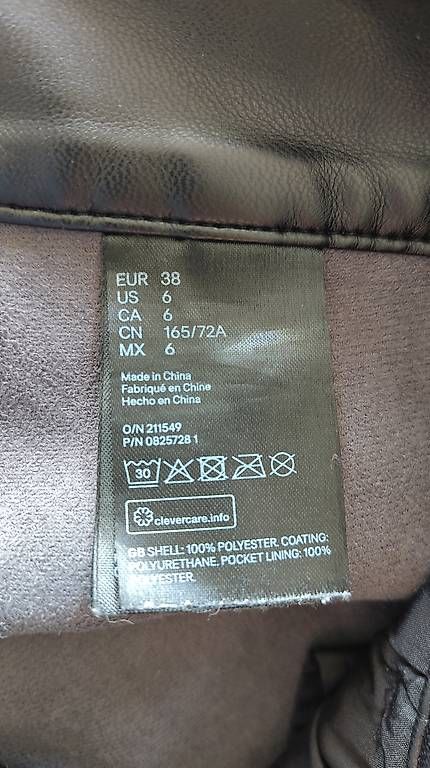 Pantalons: H&M Lederoptik Hose Gr. 38 – D'occasion à Solothurn par Claudiaf11 1