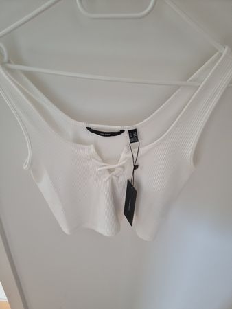 Weisses Coptop von Vero Moda