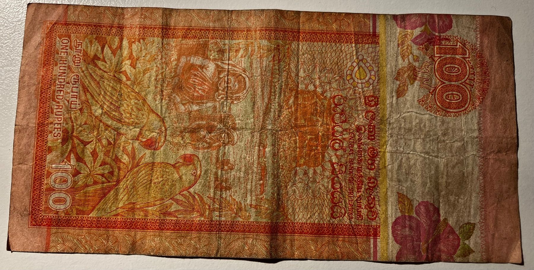 Banconote: Sri Lanka 100 Rupees 1995 – Usato da Algetshausen venduto da Carrhard 1