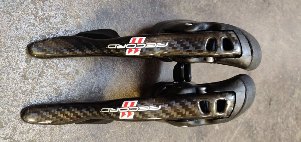 Kit Combiné Frein/changeur Campagnolo Athena - 11 Vitesses, Carbone/aluminium, Occasion