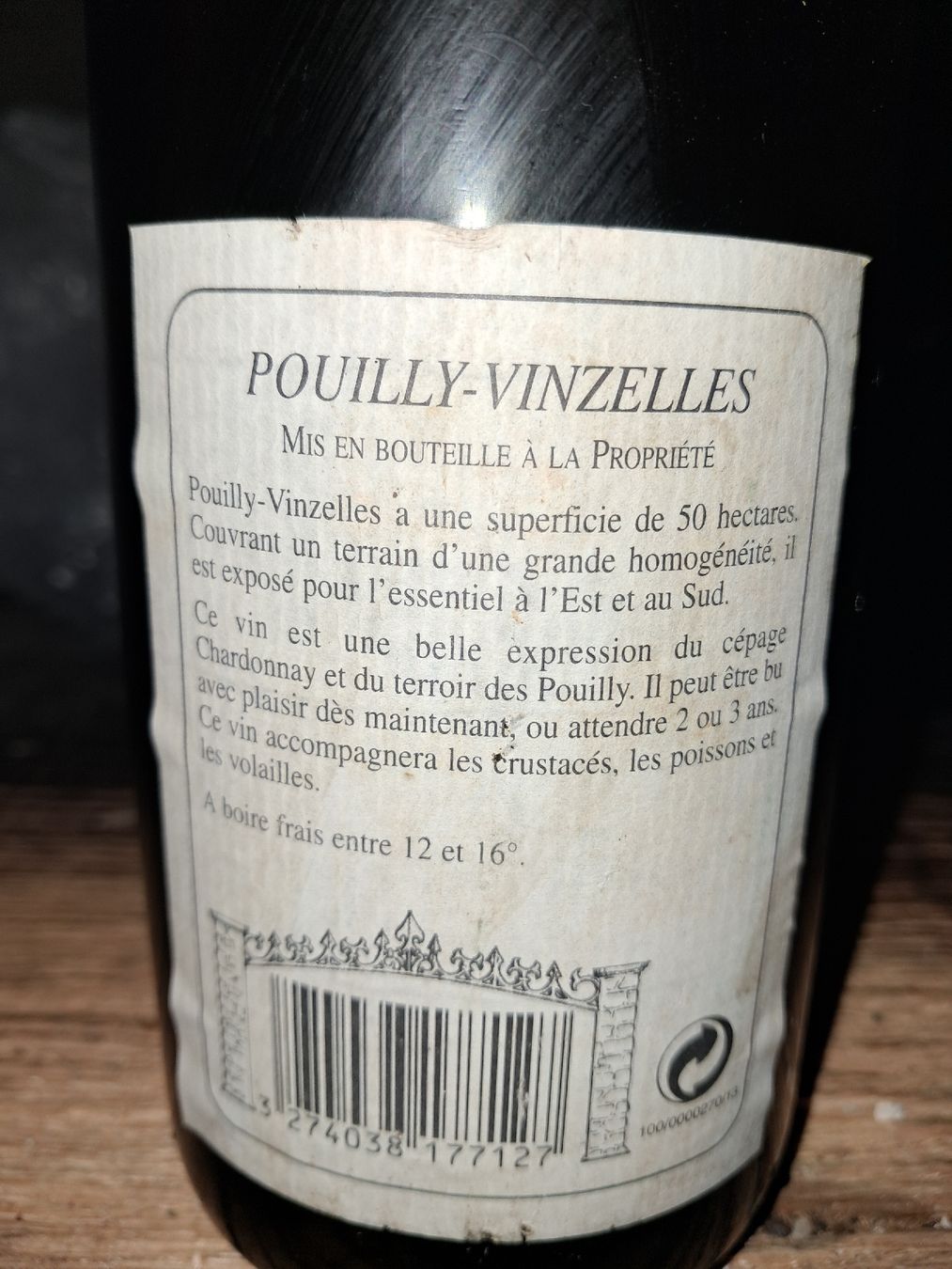 Wein: Pouilly-Vinzelles blanc 1999 – Neu und originalverpackt aus Le locle von juliensaran 3