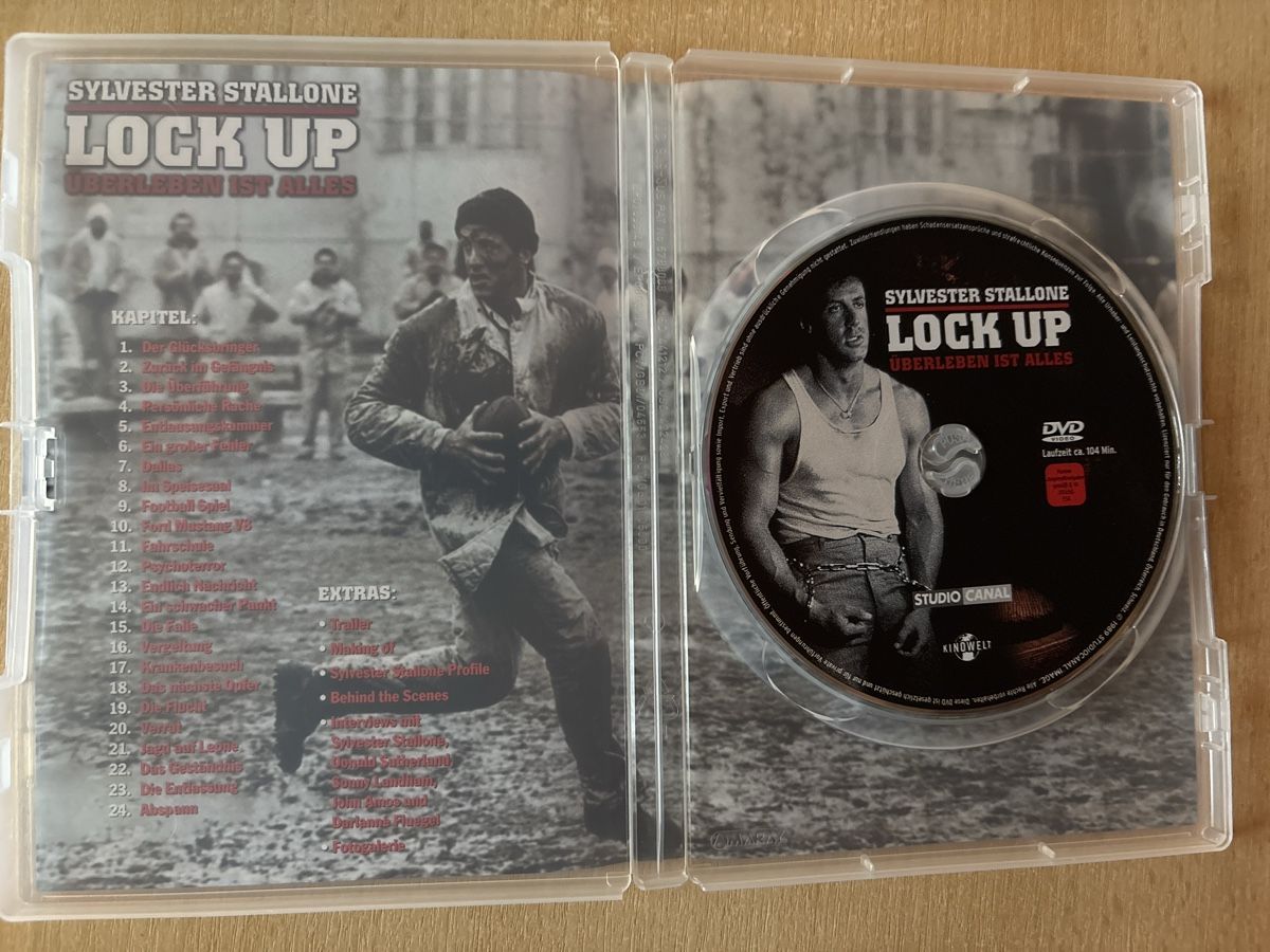 Sylvester Stallone - Lock Up - DVD - Top Zustand! Rarität (Gebraucht ...