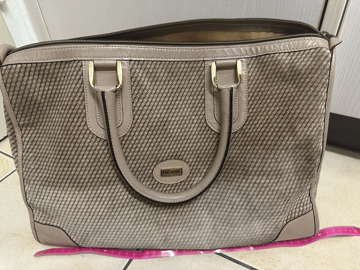 Borse da donna: Escadre Braun Beige Vintage Tasche – Usato da Pratteln venduto da milisandra