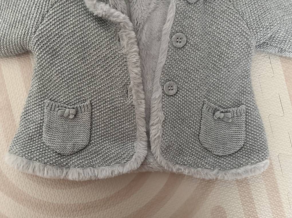 Mayoral Giacche & Cappotti: Mayoral Winter Strickjacke grau Grösse 70cm – Usato da Sargans venduto da jenabek 1