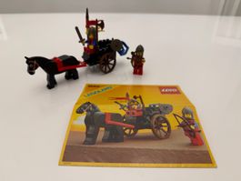 LEGO Castle 6022 Horse Cart - Lion Knights (Jahr 1984)
