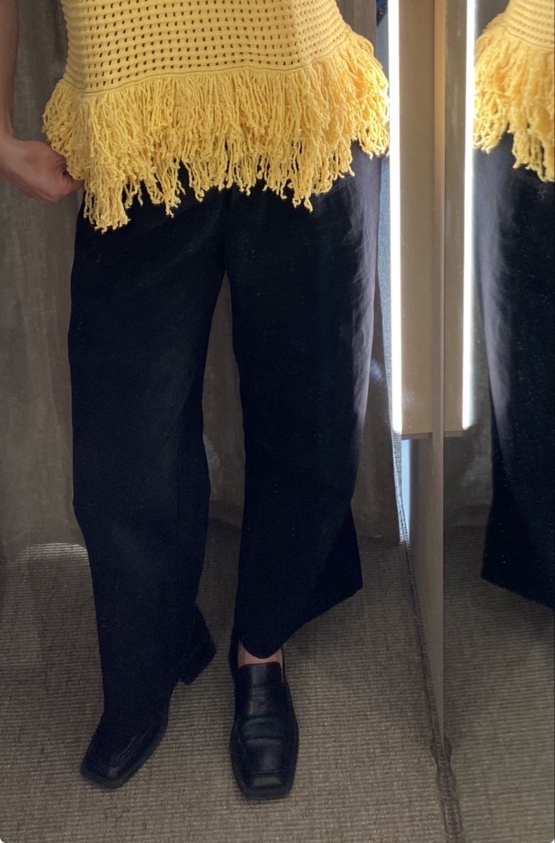 H&M Hosen: H&M Linen Blend Black Trousers, EU38 – Gebraucht aus Wallisellen von eli_v7dn 4