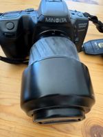 Minolta Dynax 500si Super mit Objektiv, Tasche und Beschreib