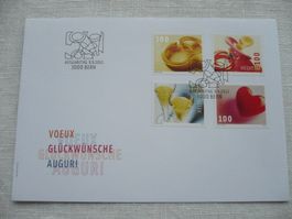2011 FDC Glückwünsche SBK 1400 - 1403