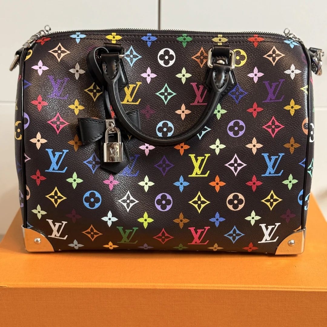 Louis Vuitton Borse da donna: Louis Vuitton Speedy Soft Murakami – Nuovo e nell'imballaggio originale da Winterthur venduto da 19.19