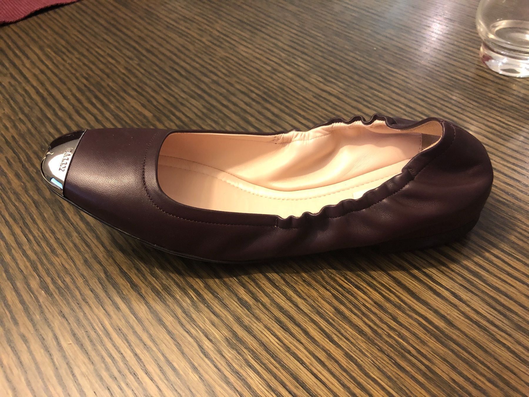 Bally Scarpe da donna: Bally CECE Balerinas Merlot Gr 38 – Nuovo e nell'imballaggio originale da Volketswil venduto da praxis12