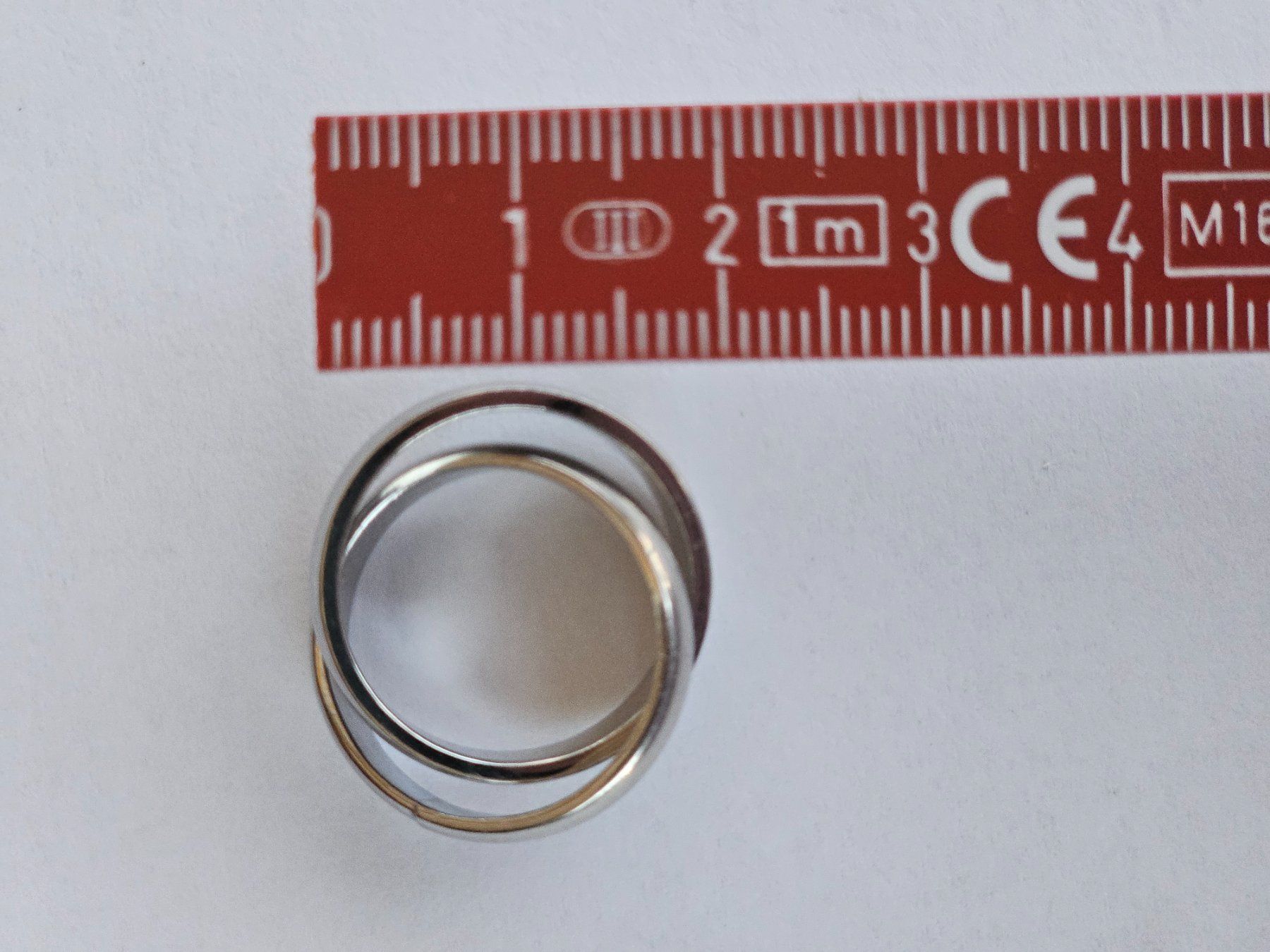 Anelli: Beisteck- Ringe 5er Set. + Doppelring silberfarben – Usato da Zuzwil SG venduto da Martino1981 6