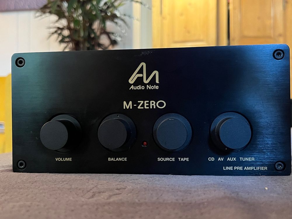 Préamplificateur à tubes AudioNote highend M Zéro UK made (Gebraucht ...