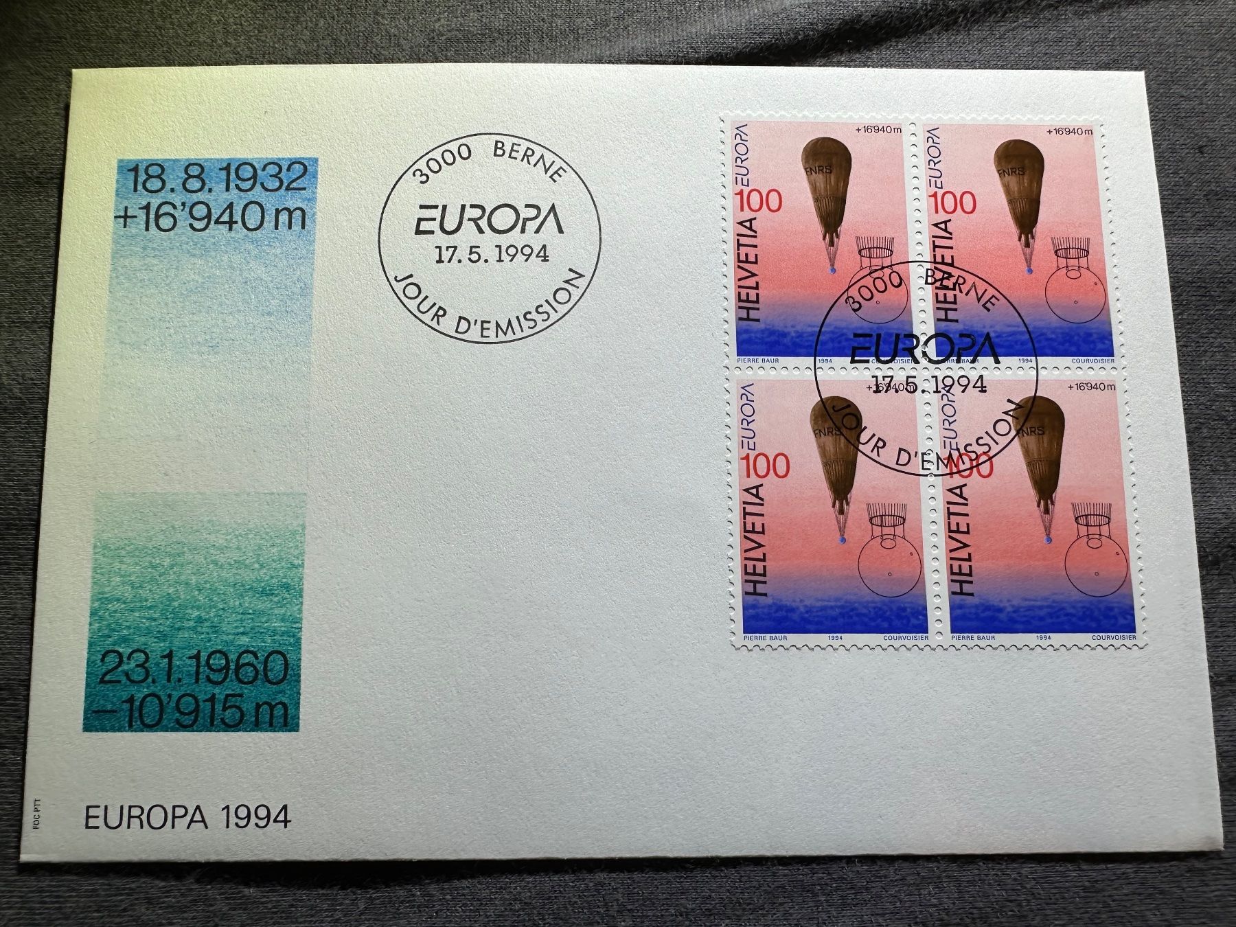 Alle Briefmarken: 1994 FDC Ersttagumschlag – Gebraucht aus Stettfurt von 2442