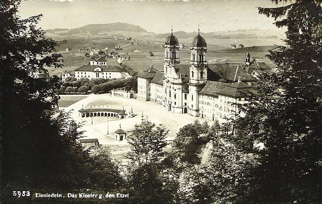 Ansichtskarten: 2 x AK EINSIEDELN – Gebraucht aus Jona von philajona