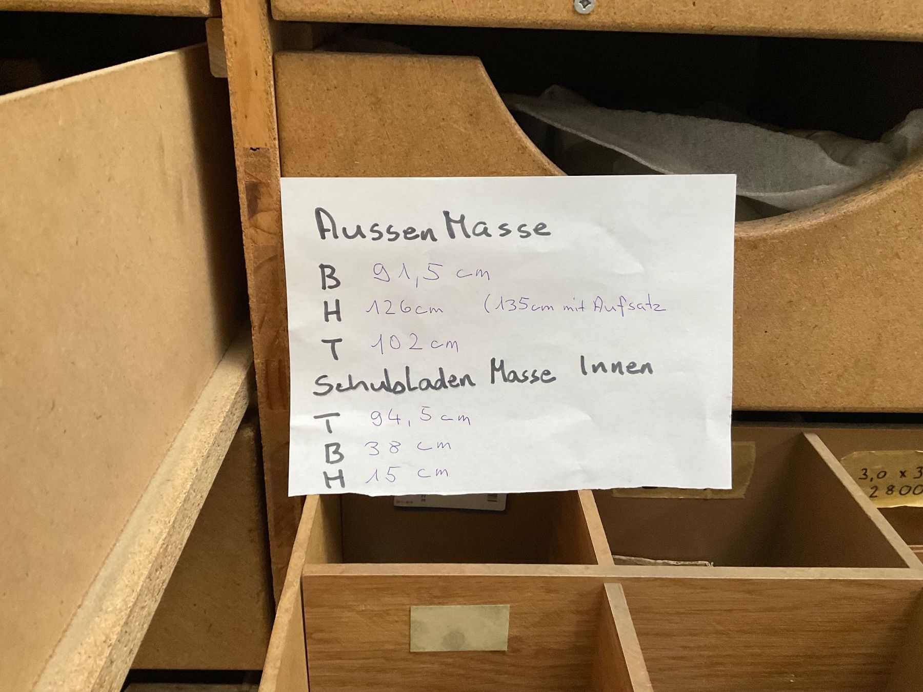 Contenitori & Simili: Grosser Holzschubladenstock – Usato da Altnau venduto da Seemoewe 1