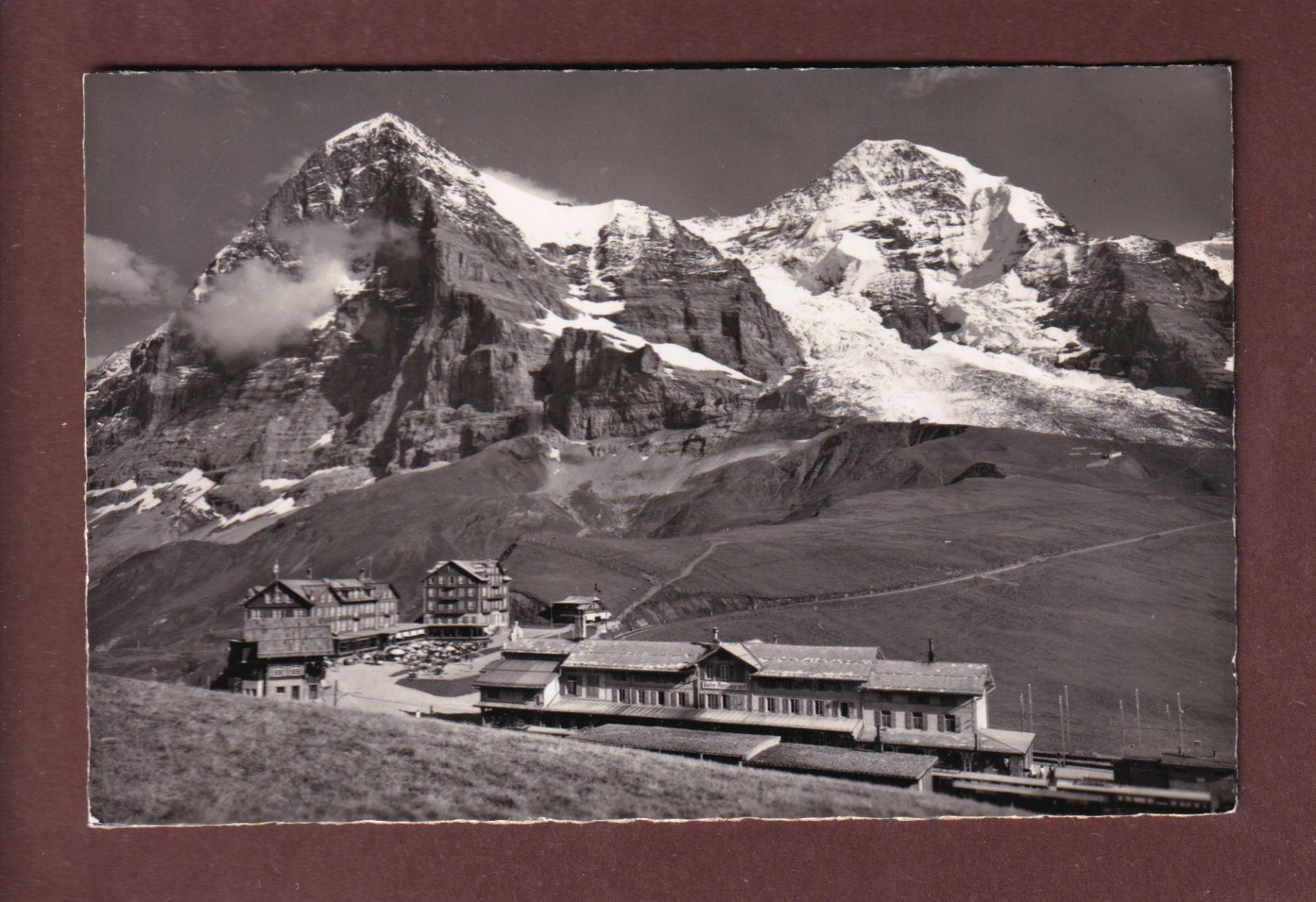 Ansichtskarten: KLEINE SCHEIDEGG - 1952 – Gebraucht aus Pully von nicecards-shop