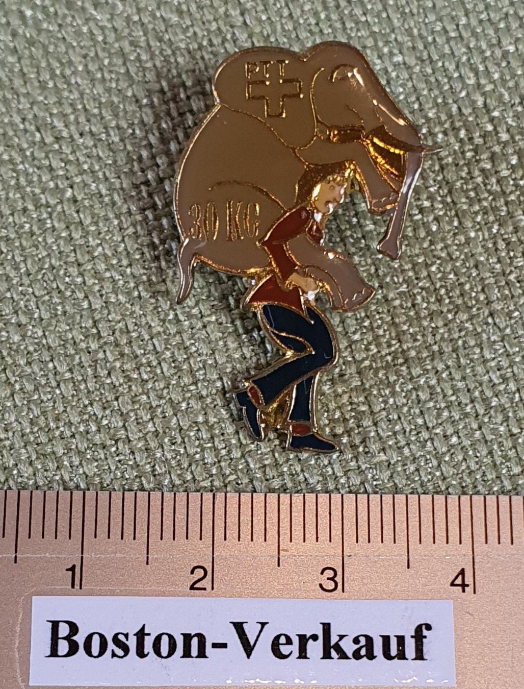 Spille: A453 - Pin PTT Elefant 30KG – Usato da Reinach BL venduto da Boston-Verkauf 1