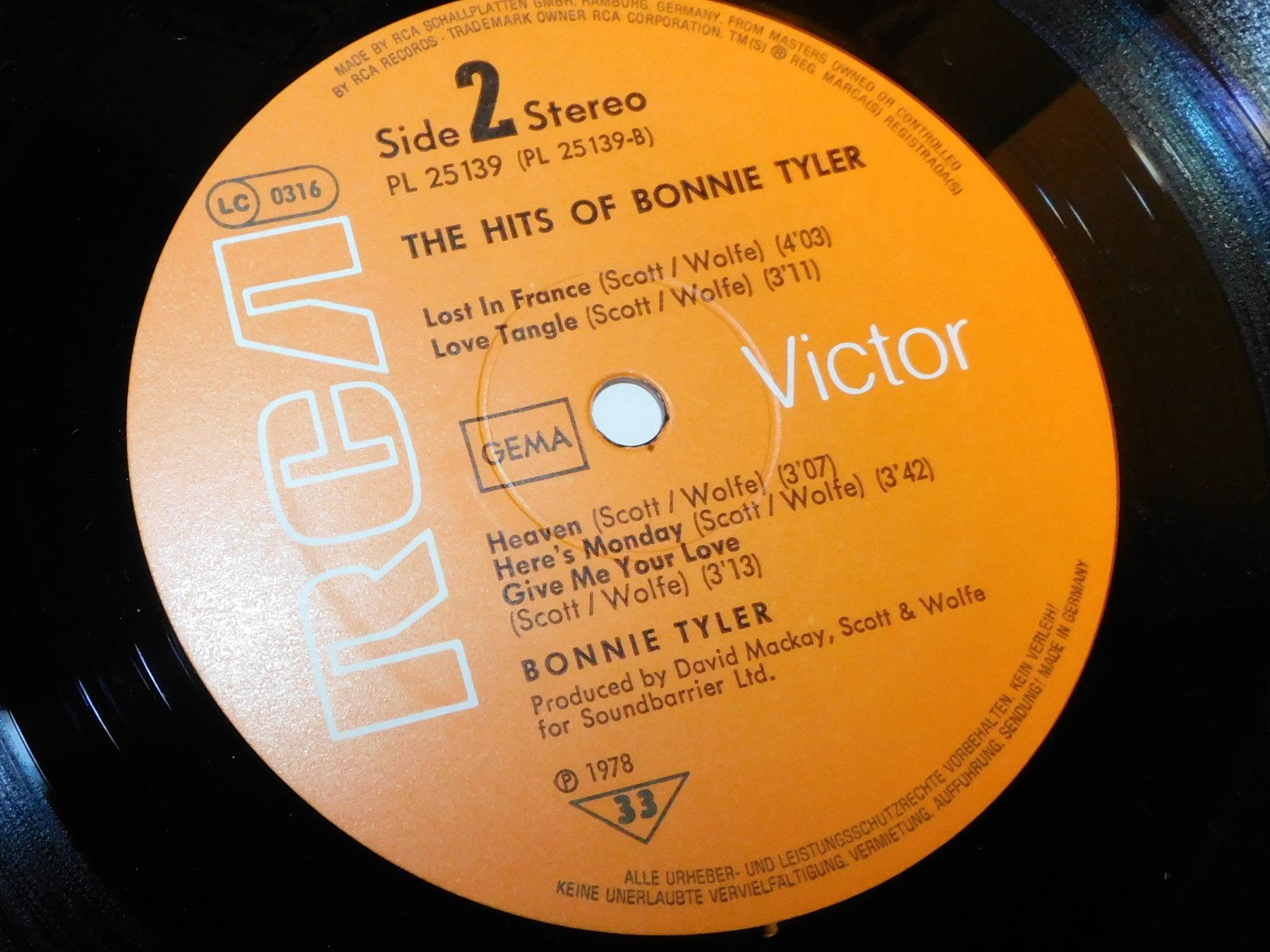 Dischi in vinile: LP Schallplatte 1978 - Bonnie Tylor – Usato da Sursee venduto da 76 4