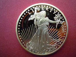 Münze Liberty 1933 USA Twenty Dollars Copy