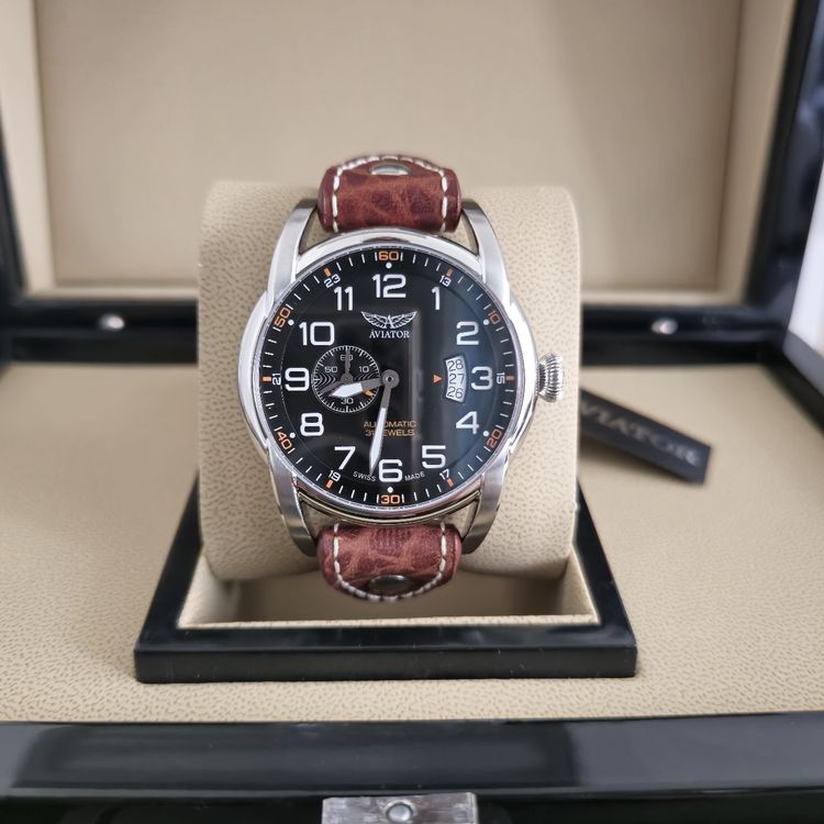 Montre American Aviator - Édition Limitée - Étanche & Lueur Dans Le Noir - Neuf Avec étiquettes