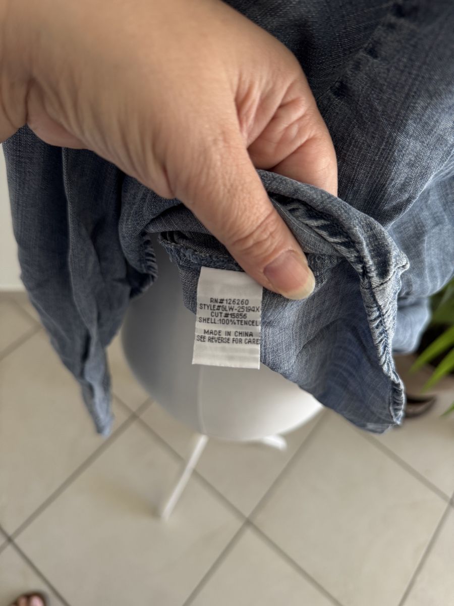 Blusen: Denim Bluse tailliert – Neu (gemäss Beschreibung) aus Muttenz von einfach-schoen 4