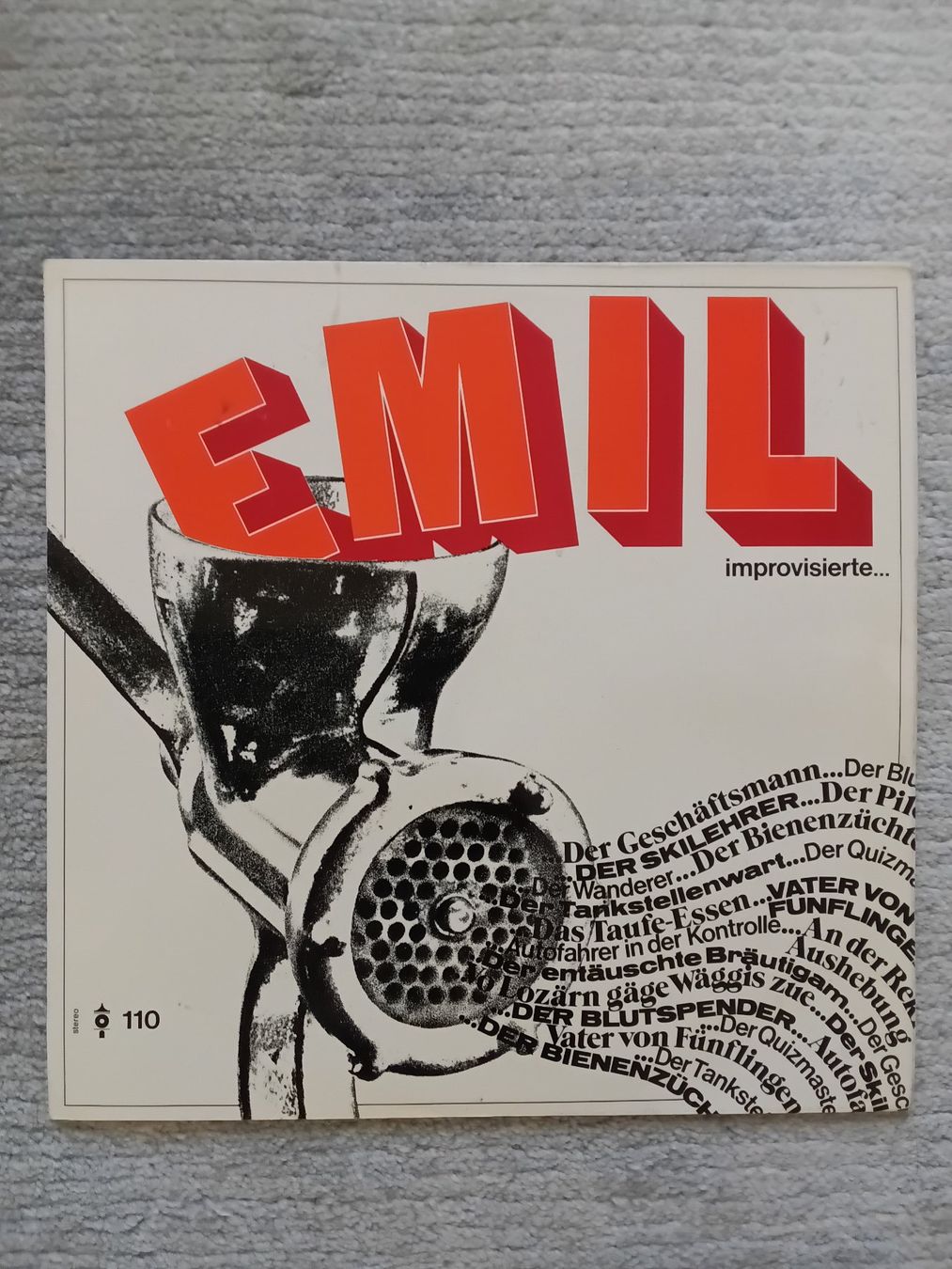 Dischi in vinile: Schallplatte EMIL improvisierte... – Usato da Münchenstein venduto da purbach1