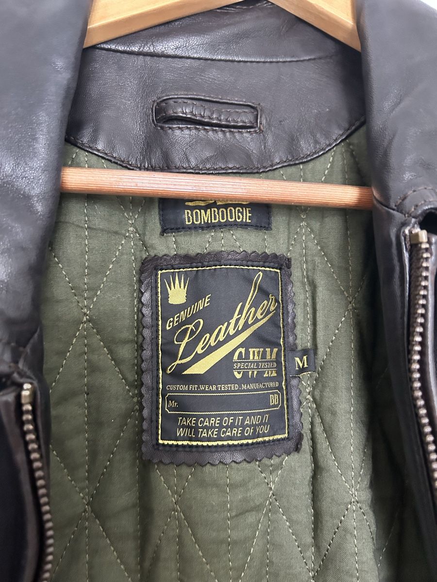 Bomboogie Jacken: Bomboogie Leather Jacket Brown Size M Like New – Neu (gemäss Beschreibung) aus Zürich von and_9kgf 2