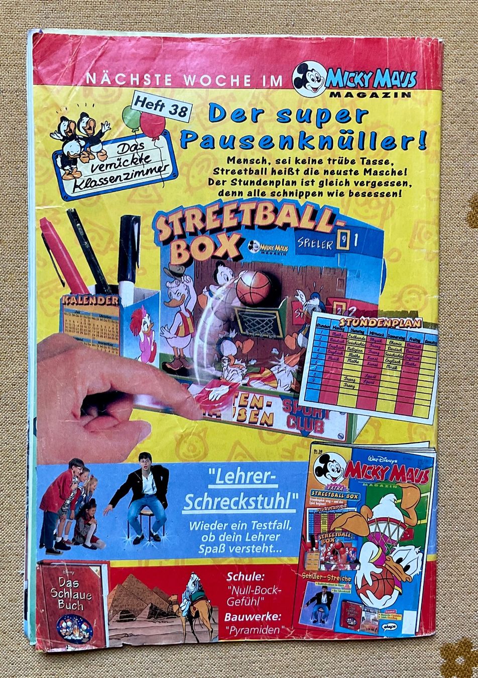 Comics: Micky Maus Heft Nr 37 von 1994 – Gebraucht aus Endingen von nathan05 9
