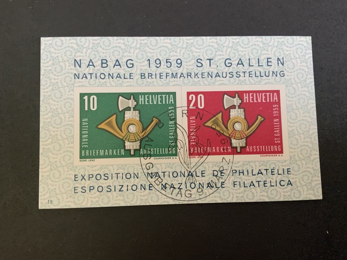 Tutti i francobolli: Blockausgabe Briefmarken – Usato da Binningen venduto da chr_cr5n