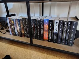 Komplette HALO Bücherreihe auf Englisch