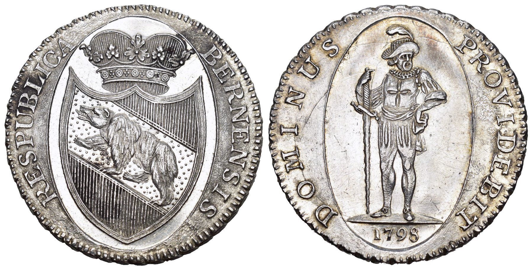 Tutti le monete: Schweiz Bern 1798 – Usato da Bern venduto da numismatictops