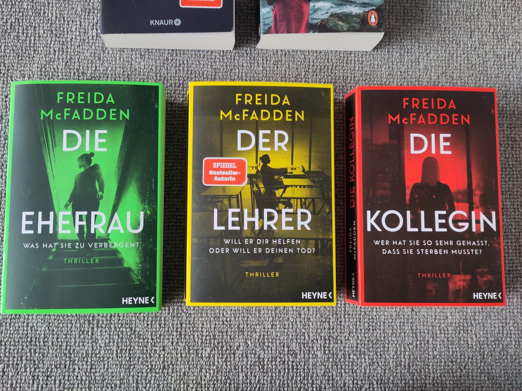Bücher: 5 Spannende Thriller – Gebraucht aus Schmitten FR von SirLanzelot 2