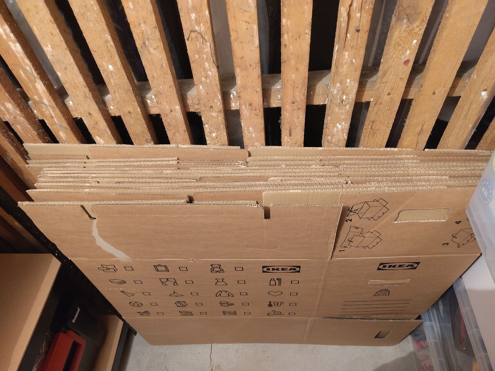 Ikea Cartoni: IKEA Kartons gross 10 Stk. gebraucht – Usato da Bern venduto da rahel_ey 1