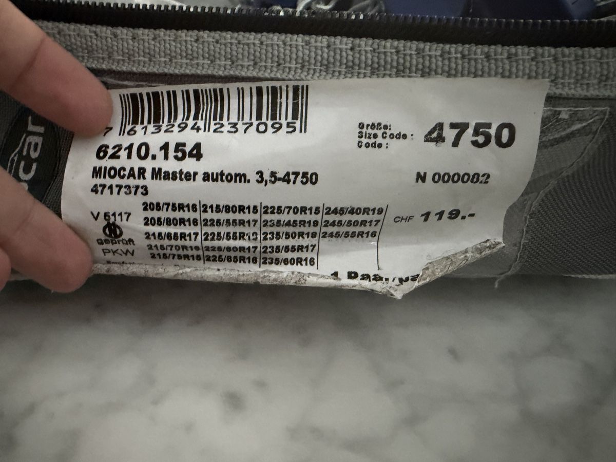 Schneeketten: miocar Master Automatic Schneeketten – Neu (gemäss Beschreibung) aus Perlen von fat_qr2h 2