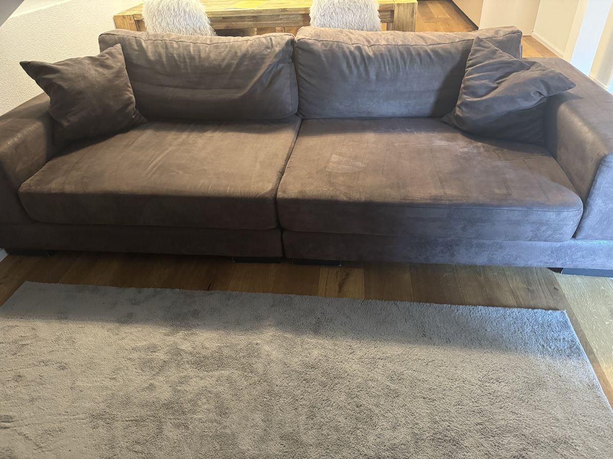 Divani: Big Sofa Wildleder – Usato da Full-Reuenthal venduto da totsch01