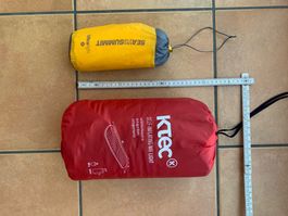 Matelas de randonnée (Sea To Summit et Ktech)