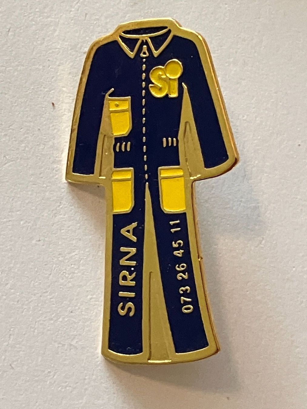 Placchette & Badge: 1 Pin Sirna – Usato da Basel venduto da djwwpp